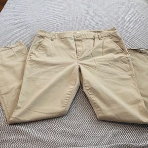 Old Navy Boot Cut Khaki Pants